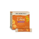Quercetin을 가진 Mercola 비타민 C-PAK - 매일 면역 지원 음료 - 아연 & 비타민 D3 혼합 - 글루텐 자유로운 - Effervescent 오렌지 풍미 - 30의 소포