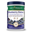 고급 Blueberry Detox 데일리 파이버 포뮬러 - 순도 Blue Organic Wild Blueberry - Prebiotic Fiber를 홍보하는 Detoxifying의 전체 6 그램 - 30 서빙
