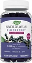 자연의 방법 Sambucus Elderberry Gummies - 아이 & 성인을위한 면역 지원 보충 - 비타민 C, D3, 아연 및 산화 방지제 지원 * - 글루텐 무료 및 채식 - 100 구미