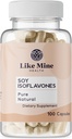 Mine Soy Isoflavones (100 캡슐), Pure & Natural, Dietary Supplement, 필러 없음
