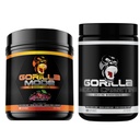 Gorilla Mind Pre Workout (Cherry) + Creatine (100 Serv.) - 향상된 강도, 출력 및 근육 크기를위한 종합 스택