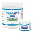 KALA HEALTH MSMPure 정밀한 분말 1lb와 근육 & 합동 크림 2oz 뭉치
