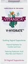 Vitanica V-Hydrate, Hyaluronic 산 Aloe Vera와 비타민 E, 호르몬 자유로운 & 약 자유로운, Vegan, 2 달 공급, 24 조사를 가진 안락 그리고 질 Hydration를 위한 질 좌약