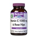 Bluebonnet 영양 비타민 C-1000 mg 플러스 로즈 HIPS 야채 캡슐, 면역성 보호, 콩 무료, 글루텐 무료, 비 GMO, 코셔, 낙농장 무료, 채식주의자, 90 카운트