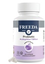 FREEDA Acidophilus Probiotic 1 억 CFU - 유기 Inulin & Blue Agave와 Lactobacillus Acidophilus - 소화 건강, 정기 및 면역 지원 - Vegan, Kosher, Non-GMO (100 캡슐)