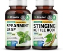 BIO KRAUTER Spearmint 100 캡슐 & 스팅 Nettle 100 캡슐