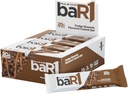 규칙 1 baR1 크런치 바 - 20g 프리미엄 단백질이있는 On-Go 편리한 단백질 스낵 바, EAAs / BCAAs, Hunger-Filling Fiber (12 Count Box, Fudge Brownie)로 자연적으로 포장
