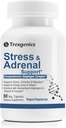 Trexgenics 고급 스트레스 & Adrenal 지원 5X ADAPTOGENS Ashwagandha, Rhodiola, Bacopa Bacosides, Panax Ginseng & Maca + B-Complex (60 Veg 캡슐)