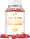 일반 Cyrixs 건강 눈 비전 Gummies - Lutein & Zeaxanthin Eye Health Supplement for Adults - 맛있는 망고 맛있는 눈 비타민 - 눈의 편안함과 푸른 빛의 방어 Crystal-Clear Vision