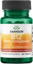 Swanson Methylcobalamin 높은 흡수 비타민 B-12 2.5 밀리그램 60 탭