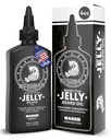 Bossman Jelly Beard Oil for Men (4 oz, Naked - Unscented) - Softens, 천연 성분으로 습기를 공급 및 조건