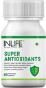 Sheltr Super 항 산화제 보충교재 Lycopene, 녹차, 우유 이틀, 쿠르쿠민, 포도씨, Ginkgo Biloba, Ginger, 크랜베리, Bilberry, 알파 Lipoic 산, 루테인, Zeaxanthin - 60의 캡슐 (포장 1)
