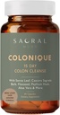 15 Day Colon Cleanse - Cleansing, Senna Leaf, Cascara Sagrada, Psyllium Husk, Flaxseed, Aloe Vera, Probiotics 등 다양한 지원을 제공합니다. 변비 완화.