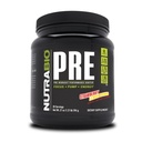 NutraBio PRE 운동 분말 - 오래된 공식 - 지속 에너지, 정신 초점, 내구력 - Beta Alanine, Creatine, 카페인, 전해질 - 20 서빙 - 딸기 레몬 폭탄
