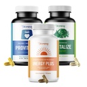 BB Company Menokit 번들 | Menopause Vitamins - Soothes Joint Aches, Boost Energy, Mental Clarity, Gut Health | Provitalize, Previtalize & inergyPLUS | Value Bundle | 포장 Vary | 30일 공급