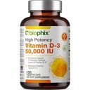 biophix 비타민 D-3 10000 IU 높 순수성 120 Softgels - 높 순수성 비 GMO Soy 자유로운 지원 강한 뼈 면역력