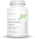 Illuminate Labs Ginkgo Biloba Extract Capsules | 240 mg | 지원 초점, 농도, 메모리, 단락인지 기능 | 세 번째 부품 테스트 및 의료 연구