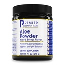 Premier Research Labs Aloe Powder - Aloe Vera Powder, Aloe Vera Drink Mix for Skin and Digestion, Acemannan, Freeze Dried와 함께 Aloe Barbadensis 잎 추출물 - 혼합 Berry, 7.4 Oz (30 서빙)