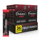 Pedialyte 스포츠 전해질 분말, 근육 지원을 위한 5개의 열쇠 Electrolytes를 가진 빠른 Hydration, 도중 & 운동 후에, 과일 펀치, 0.49 Oz Sachets 6 조사 (6의 포장)