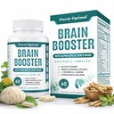 Purely Optimal Brain Booster Nootropic Supplement - 기억, 초점, Clarity, 성인을위한 Jitter-Free Energy, Ginkgo Biloba, Alpha GPC, Lion 's Mane - 60 캡슐