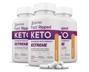 (3 팩) 빠른 Ripped Keto ACV 극단적인 알약 1675MG Keto 지원 혼합 캡슐 대안 Keto ACV Gummies 공식화한 애플 Cider Vinegar 여분 처녀 올리브 기름 분말 녹차 잎 180 캡슐