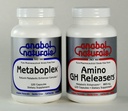 Anabol 자연 Meta GHR 더미: Metaboplex 120의 모자, 600 mg 및 아미노산 GHReleasers120 모자, 800 mg