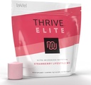Thrive Elite Protein Shake | Gluten-Free, BCAA, Probiotics 및 효소와 단백질 혼합 | 16 서빙 - Scoop Serves, Strawberry