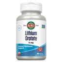 KAL 리튬 Orotate 5mg, 일반 웰니스 계류 지원, 높게 생물 사용, 채식주의자, 60 일 보증, 180 서빙, 180 VegCaps를 위한 낮은 복용량 리튬 보충교재