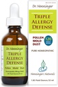 Triple Allergy Defense 120 도스 멀티 스톰 릴리프 폴린 형 먼지