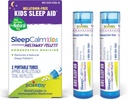 Boiron SleepCalm Kids Sleep Aid for Deep, Relaxing, Restful Nighttime Sleep - Melatonin-Free 및 Non Habit-Forming - 2 개 (160 펠릿)