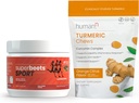 Humann SuperBeets 스포츠 및 Turmeric Chews