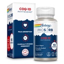 SOLARAY CoQ-10 Phytosome - 9X 흡수 CoQ10 200mg - 쉬운 Digest 산화 방지제 보충교재 - 채식주의자 및 Soy 없이 만드는 - 60 일 보장 - 30의 서빙, 30의 VegCaps