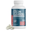 Bronson Advance Colon Cleanse Premium Cleanse & Detox Formula with Psyllium Husk, Senna Leaf, Cascara Sagrada, Ginger Root, Licorice Root & More, Non-GMO, 120 캡슐