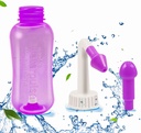 Nasal 세척 병, Abnaok Sinus Rinse 및 Nasal 관개 Nasal 세척 병 남비 장치 Nasal 관개 성인 & Kid를 위해 완전히