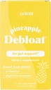 GOLDE Pineapple Debloat - 자연적인 Bloat 기복과 성난 소화 균형을위한 Probiotic 보충 - Vegan, Keto, Low-Sugar - 8 서빙