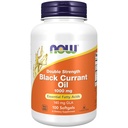 지금 음식 보충교재, GLA (Gamma-Linolenic 산), 100 Softgels의 140mg를 가진 까만 Currant 기름 1000 mg 두 배 힘