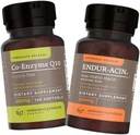 Co-Enzyme Q10 크리스탈 무료 (120 softgels) 및 Endur-Acin Niacin