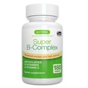 Igennus Super B-Complex 메틸을 섞은 B 비타민 - 5MTHF Folate & 메틸 B12, 에너지, 무드 & 인지 성과, 실험실 확인된, 180 작은 정제와 더불어 유지한 방출, 청결한 상표 & 높은 흡수