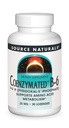 Source Naturals Coenzymated B-6 25mg P-5 Pyridoxal-5 Phosphate Fast-Acting, 빠른 용해 대체 언어 비타민 지원 아미노산 Metabolism - 30 Lozenges