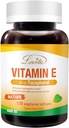 Lovita 비타민 E 400 IU Softgels, 자연적인 비타민 E 268 mg (D 알파 Tocopherol로), 건강한 피부를 위한 Vegan 비타민 E, 머리, 못 & 면역 체계 지원, 120 채식주의자 Softgels