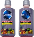 Wellgenix Omni는 음료, 여분 힘 몸 Detox, 초본 Cleanse Detox 액체를 청소합니다. 시스템, 과일 펀치 맛, 32 Fl Oz, 프리미엄 Detox 지원 (2 팩)