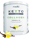 MCT 기름을 가진 Keto 교원질 단백질 분말 – Keto와 Paleo 친절한 잔디 Fed와 Pasture에 의하여 올려지는 가수분해된 교원질 펩티드 – 적당한 낮은 Carb Diet 및 Keto 식사 – KEYTO 바닐라 풍미