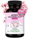 Maxi 건강 - 메틸 Prenatal DHA Prenatal 비타민 여성 - 의사 공식화, Kosher, Gluten DHA, Folic 산 및 더 많은, 60 액체 모자를 포함하여 25 Nutrients를 가진 자유로운 Prenatal Multivitamin