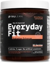 TRULEAN 매일 적합 물 증강제 설탕 자유로운 전해질 분말 음료 BCAA 혼합 Keto 아미노산 보충교재 Delicious Strawberry Lemonade 30 서빙 (1의 포장)