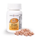 GeriCare의 Men & Women (100 Tablets)에 대한 미네랄이 함유 된 일일 멀티 vitamins| 면역력, 에너지를위한 고순도 다국적 다이어트 보충 교재| 일일 영양 지원