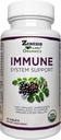 Zenesis Labs 유기 면역 지원 보충교재 비타민 C, Moringa, Elderberry, Astragalus, Oregano, Ginger, 마늘 (90 정제, 30 일 공급)