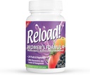 Reload! 여성, 모든 자연, Multivitamin, Multimineral 및 24 과일 및 야채와 항 산화제는 모발, 피부 및 손톱을위한 Biotin만큼 잘합니다. 1 달 공급.
