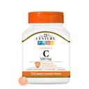 21세기 비타민 C 500 mg Chewable 정제, 오렌지, 110 조사