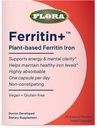 Flora Ferritin+ Delayed-Release Iron Supplement - 식물 기반 철 보충 - 혈액 세포 및 에너지 지원 - Vegan & 글루텐 - 무료 - Blister Pack - 30 Vegan 캡슐